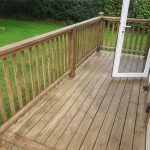 Oak decking washing services Barry